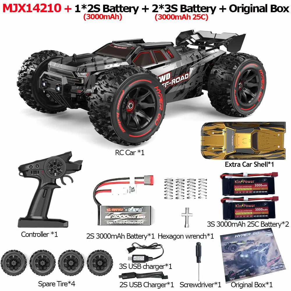 Jyscend Brushless RC Car 4WD Off Road Racing Truck