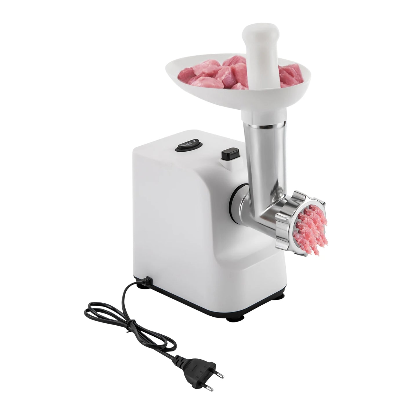 1000W Electric Sausage Stuffer And Meat Grinder With 3 Plates