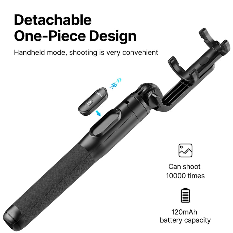 Ulanzi SK-03 Wireless Remote Tripod Selfie Stick With Phone Holder