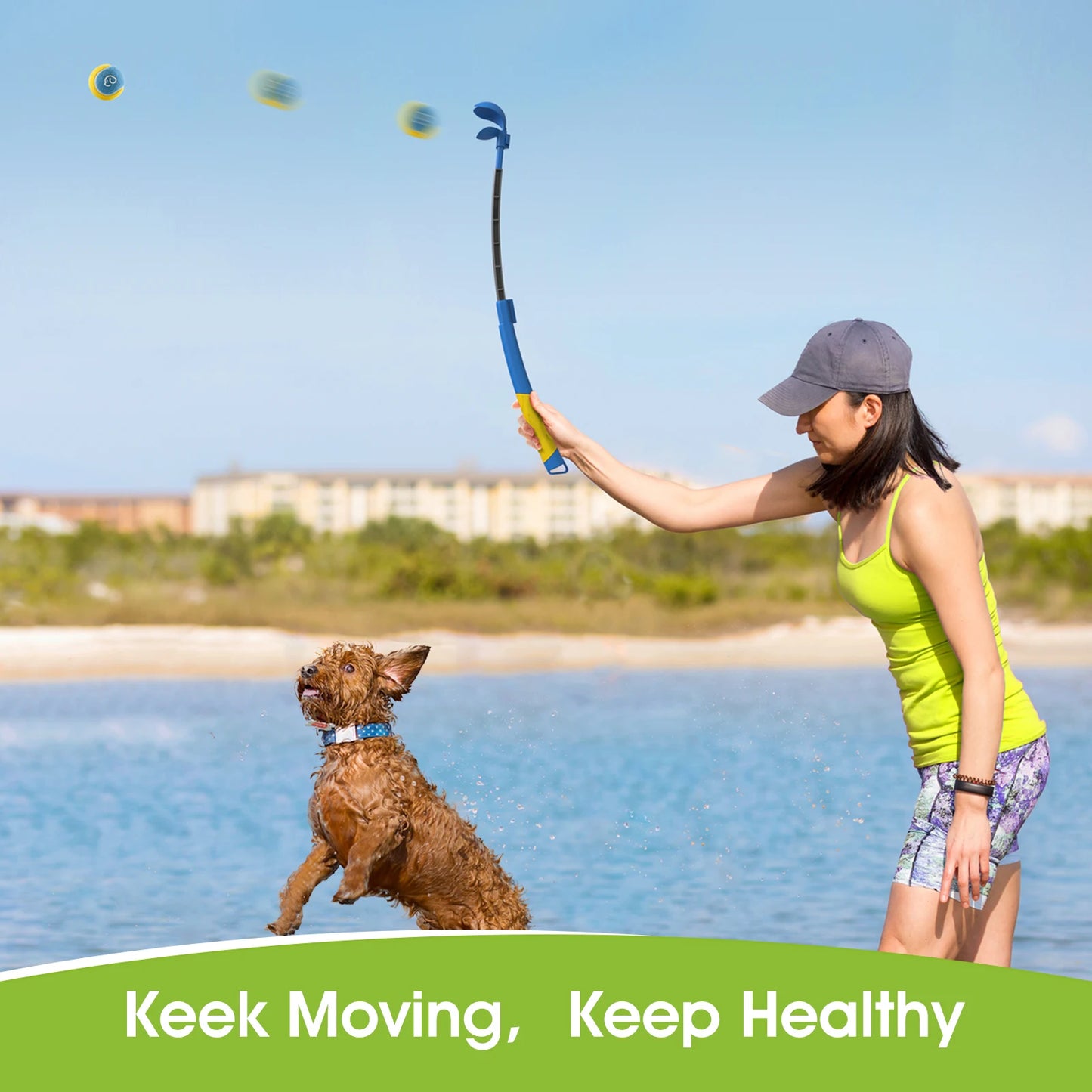 Superdesign Pet Throwing Toy And Interactive Training Device