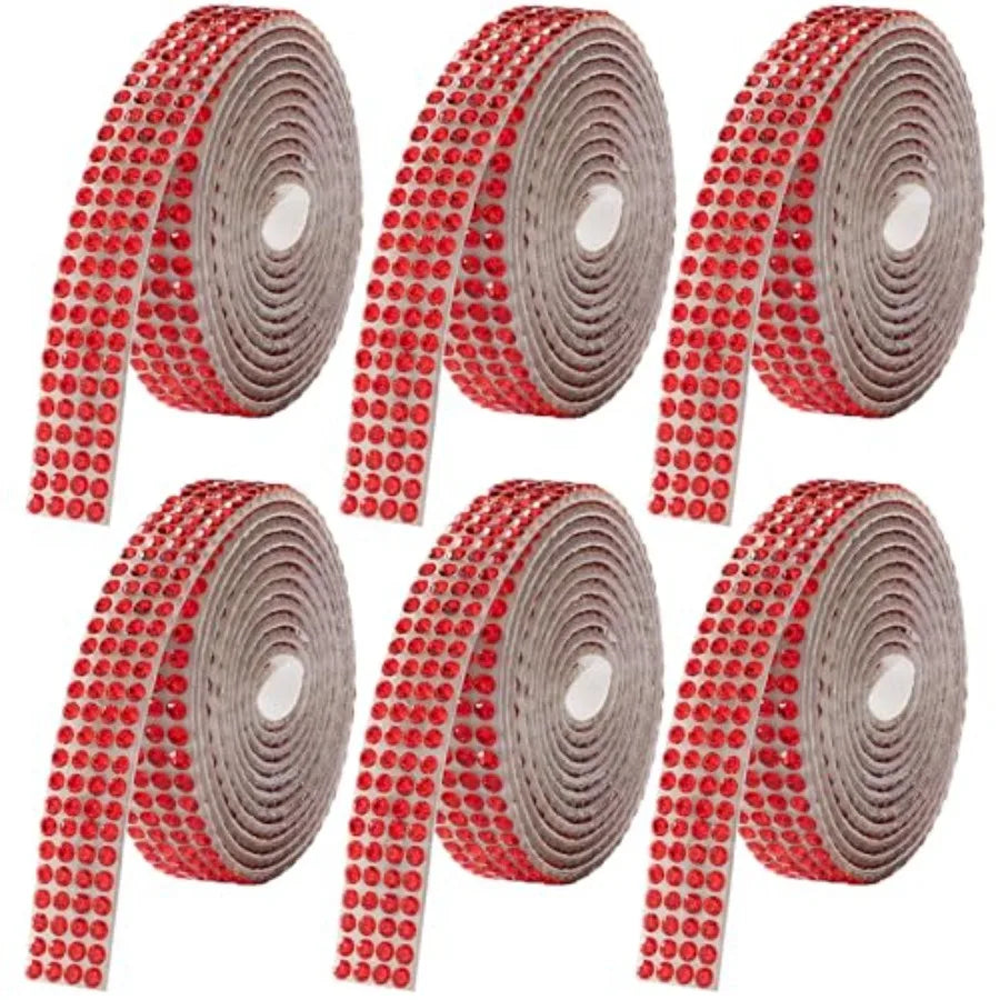 Rhinestone Ribbon Self-Adhesive Crystal Strips For DIY Crafts