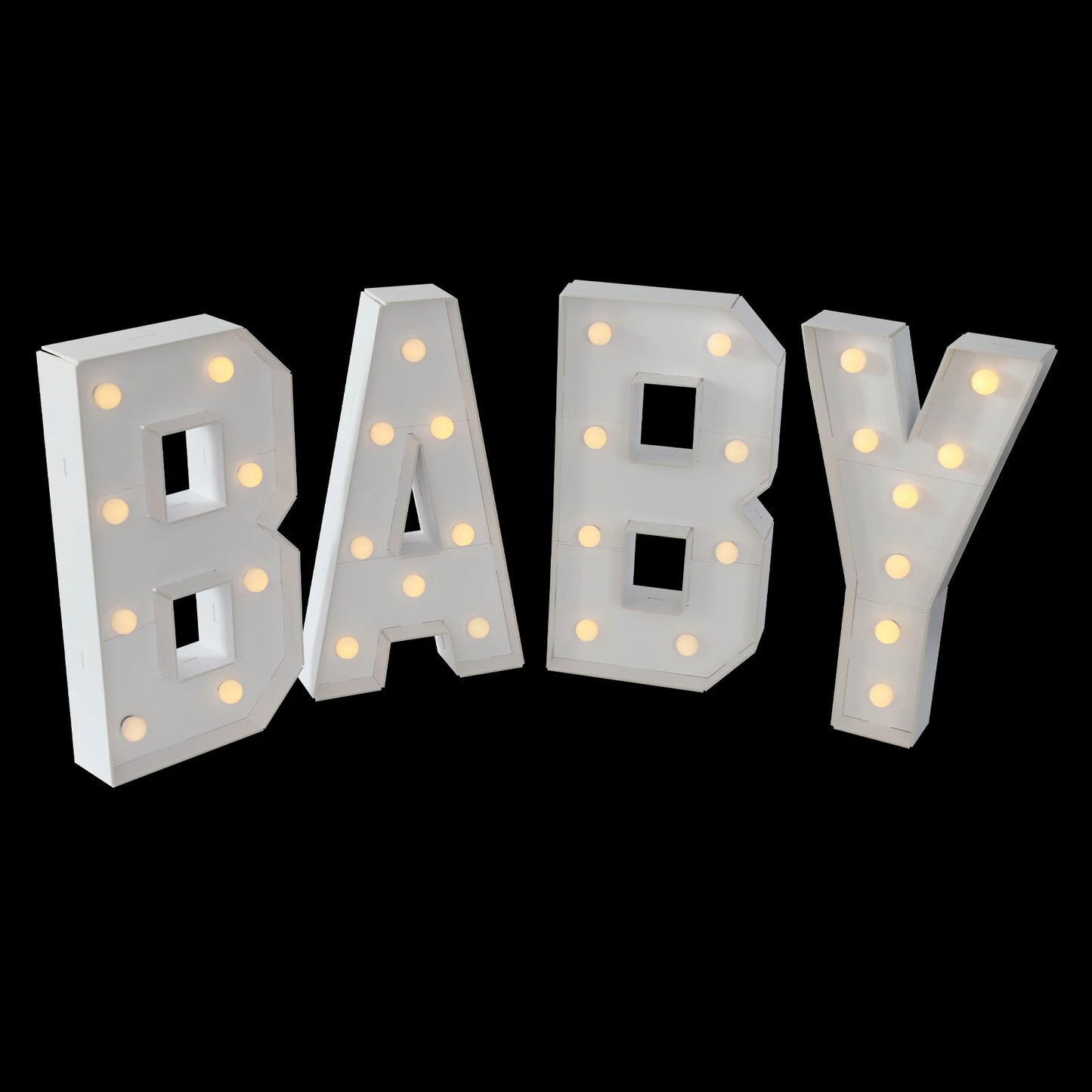 Light Up Letters LED Party Decoration Lights For Celebrations