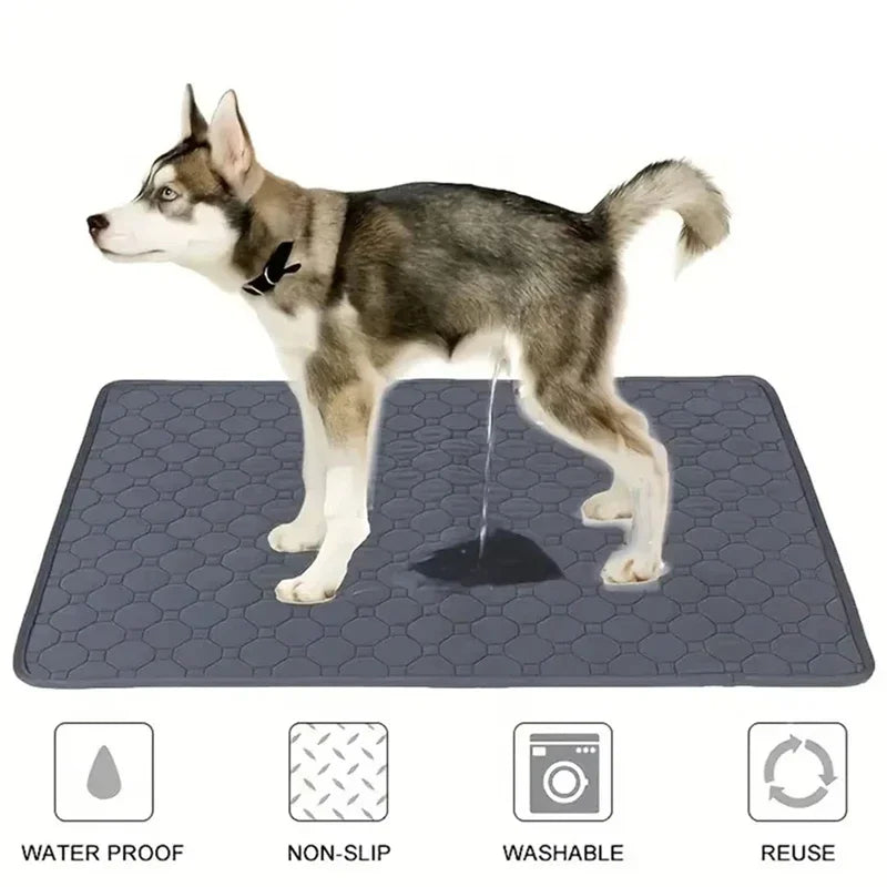Winter Dog Pee Pad Reusable Washable Urine Mat Car Seat Floor Sofa