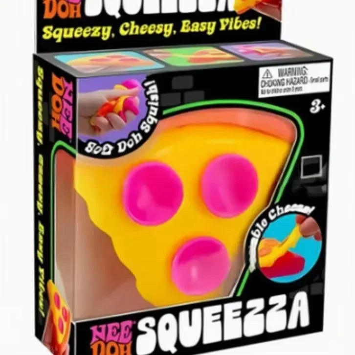 Schylling Needoh Pizza Sensory Fidget Cube For Focus