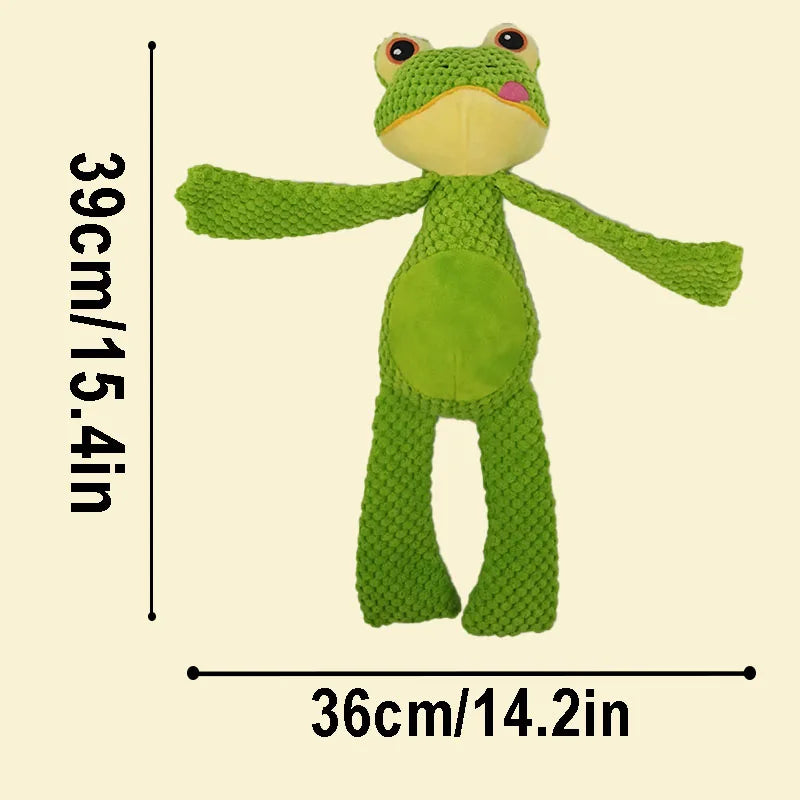 Indestructible Plush Squeaky Dog Toy For Small Dogs