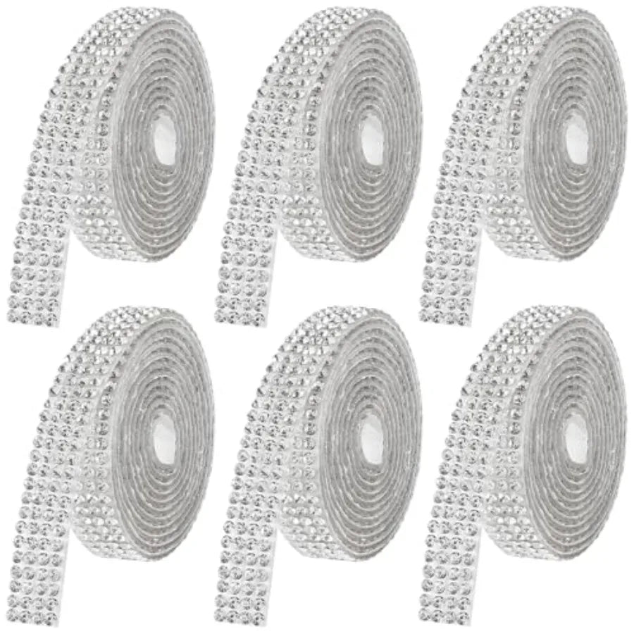 Rhinestone Ribbon Self-Adhesive Crystal Strips For DIY Crafts