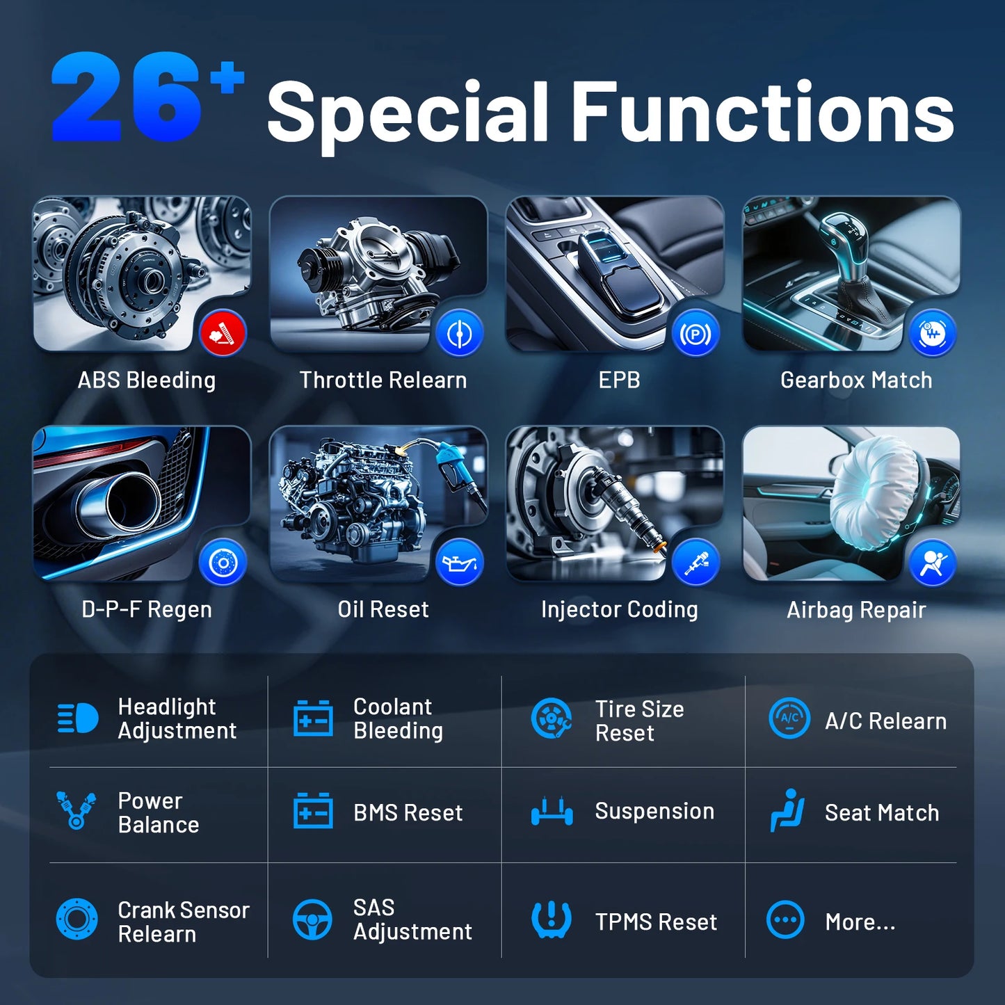 XTOOL A30M V2 Full System Diagnostic Tool Bidirectional OBD2