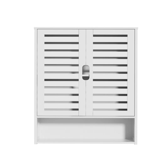 Wisfor Bamboo Wall Mounted Medicine Cabinet For Bathroom Storage