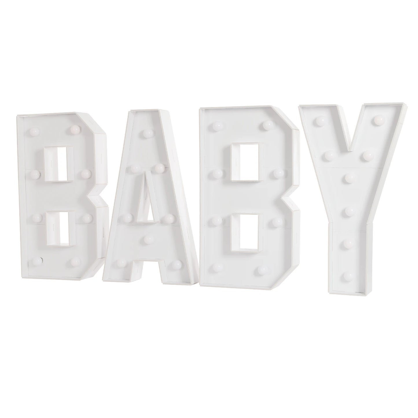 Light Up Letters LED Party Decoration Lights For Celebrations