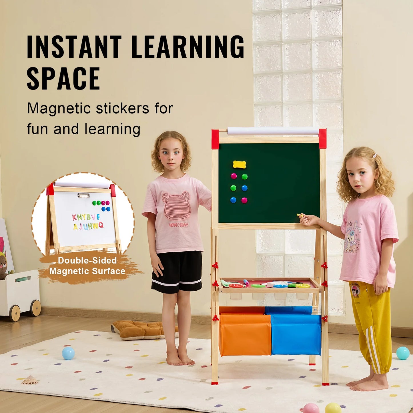 SucceBuy Magnetic Drawing Board WordPad For Kids Educational Art