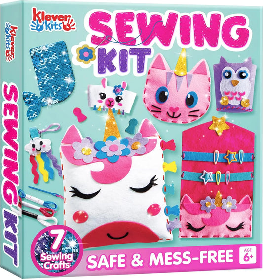 Joyfy My First Kids Sewing Kit With Beginner Projects Unicorn