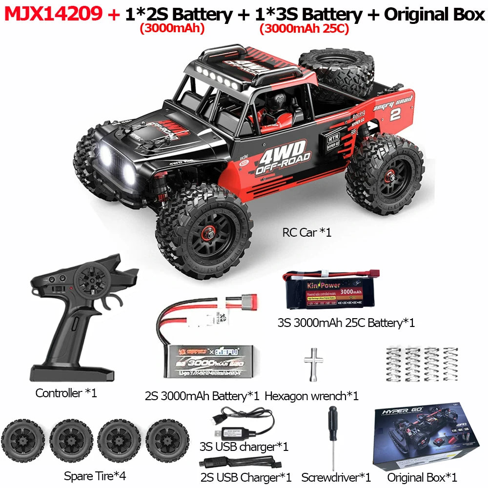 Jyscend Brushless RC Car 4WD Off Road Racing Truck