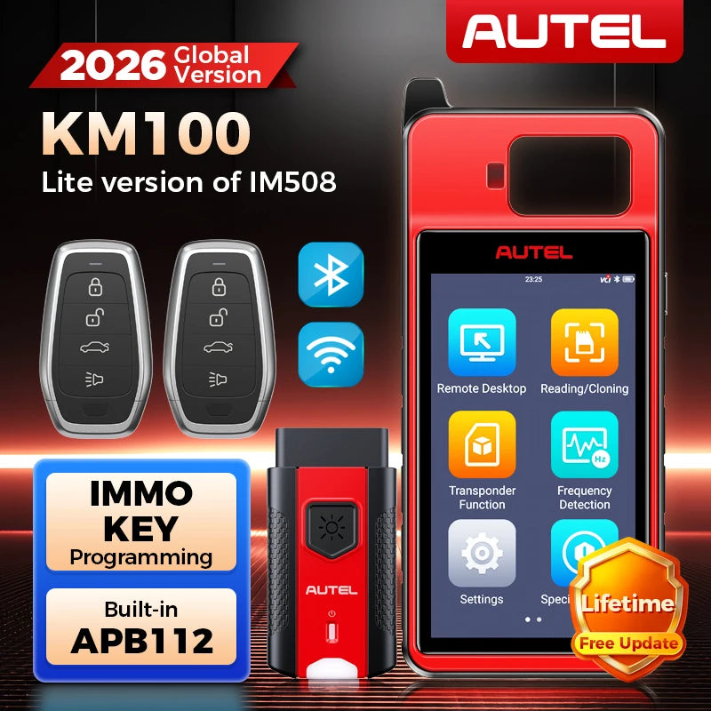 Autel MaxiIM KM100 Key Fob Programmer For IMMO Learning