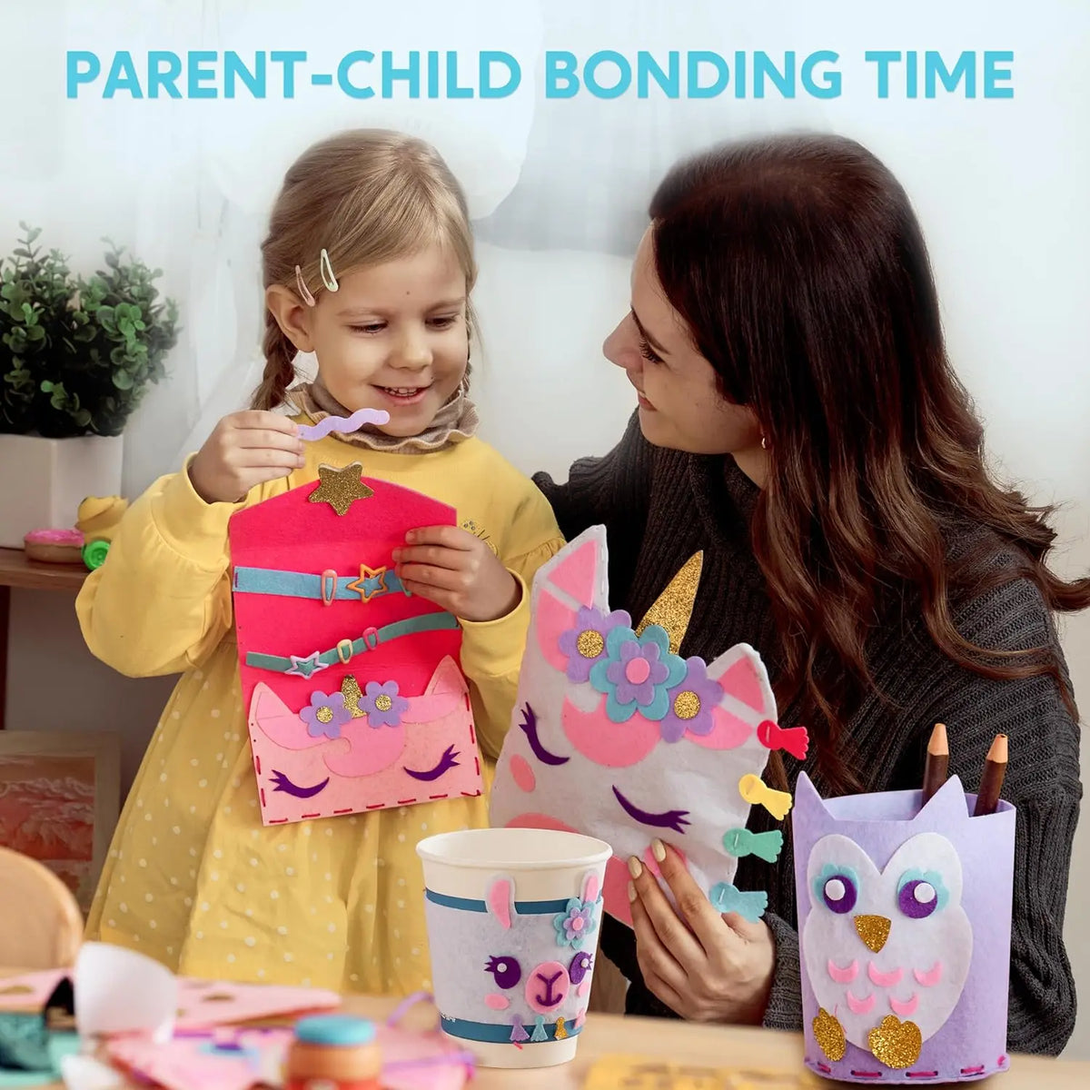 Joyfy My First Kids Sewing Kit With Beginner Projects Unicorn