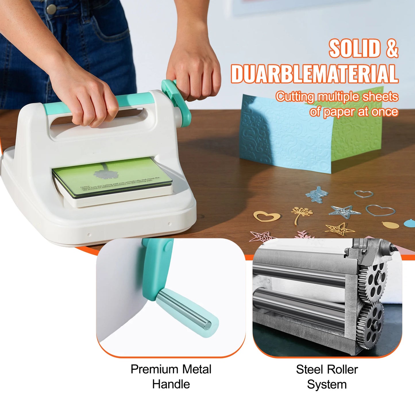 SucceBuy Manual Die Cutting Embossing Machine For Scrapbooking Kit