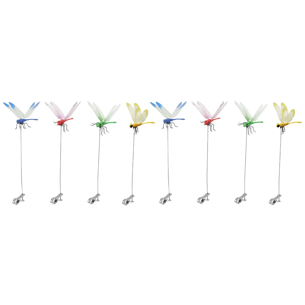 Alloet Dragonfly Hat Clip Bug Repellent And Garden Decor