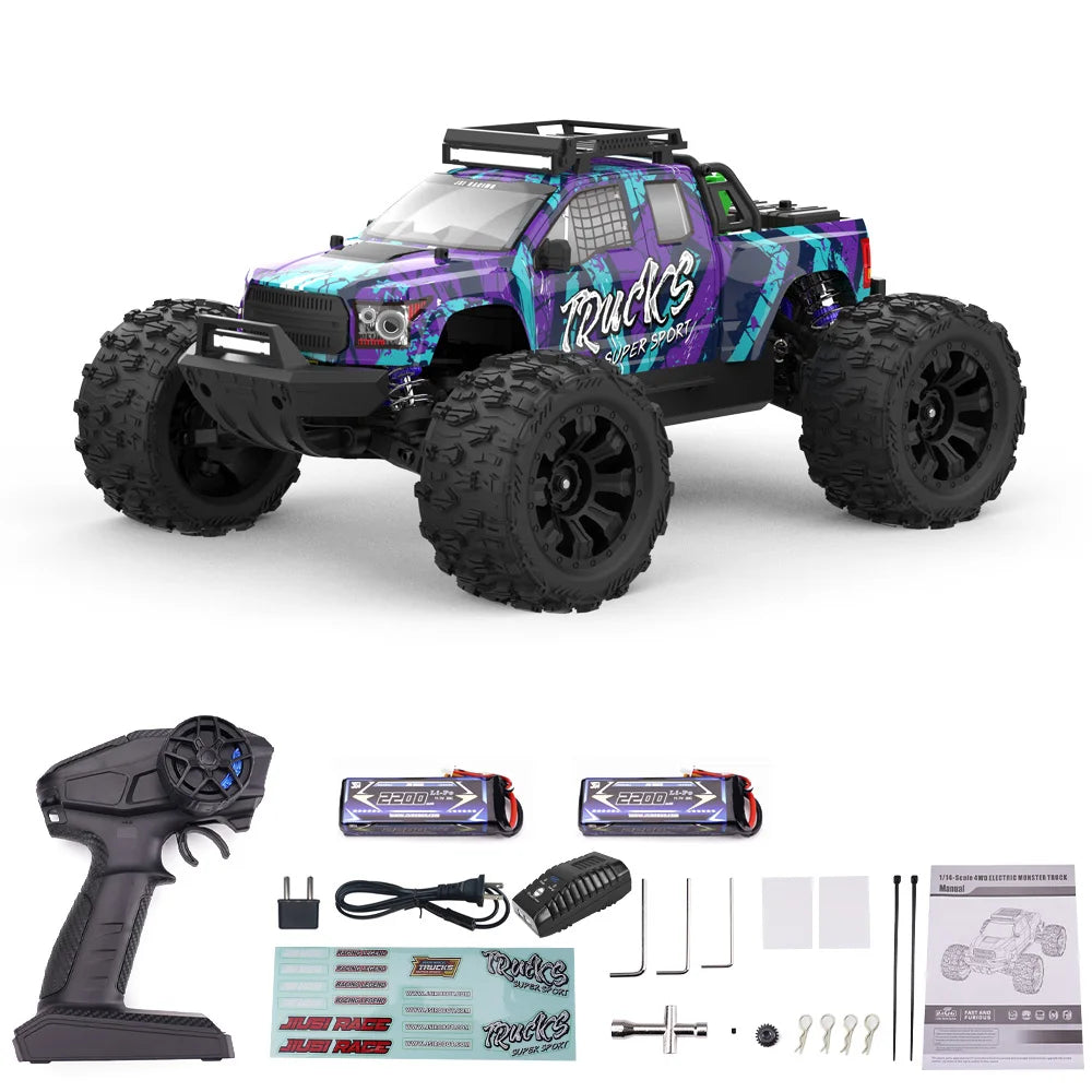JIUSI PT14R Brushless 4WD RC Car High Speed Off Road