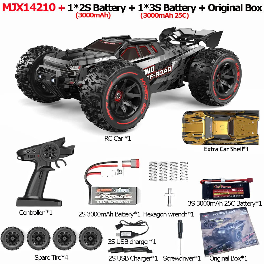 Jyscend Brushless RC Car 4WD Off Road Racing Truck