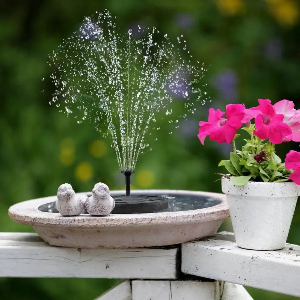 Mini Solar Water Fountain for Outdoor Pool, Pond, Bird Bath