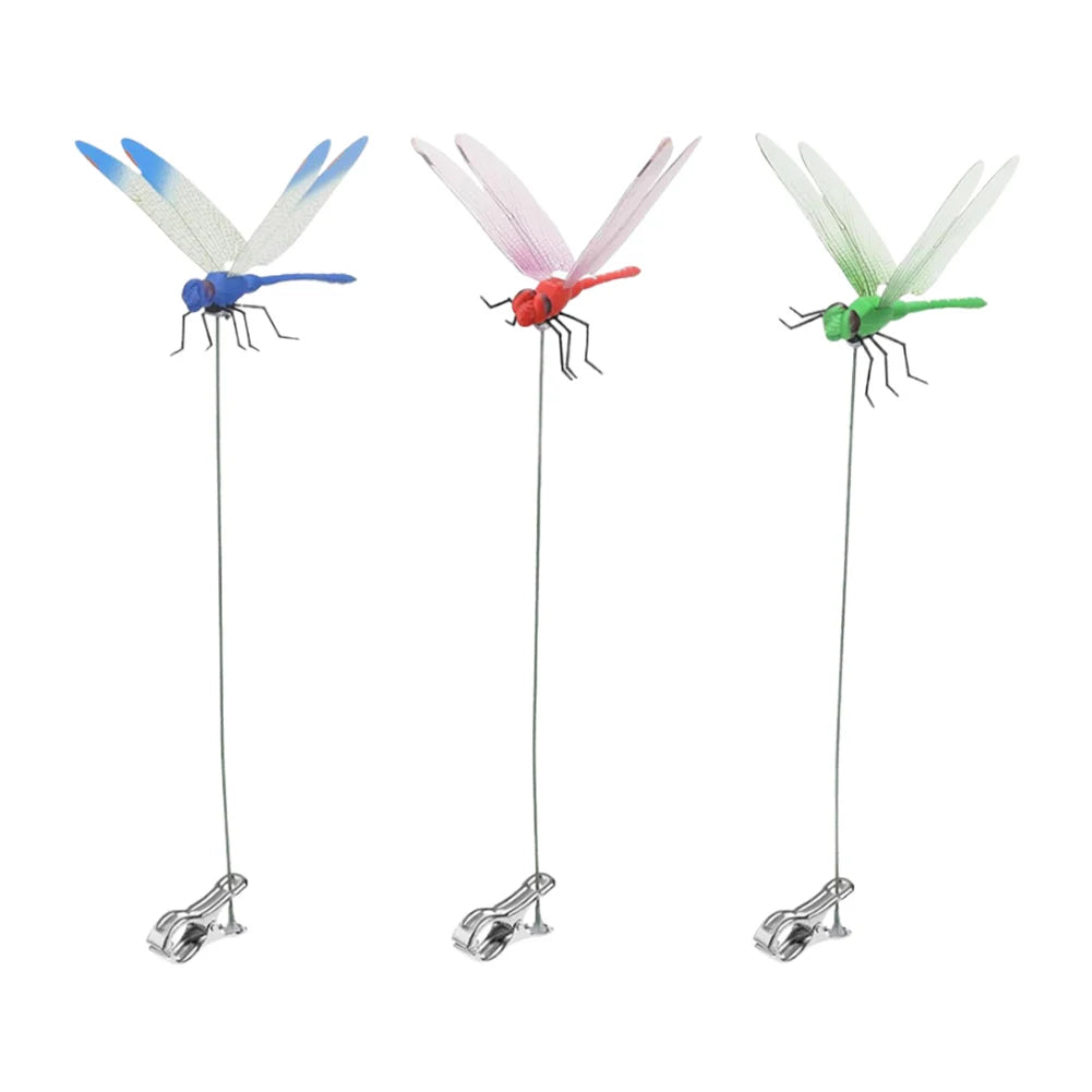 Alloet Dragonfly Hat Clip Bug Repellent And Garden Decor