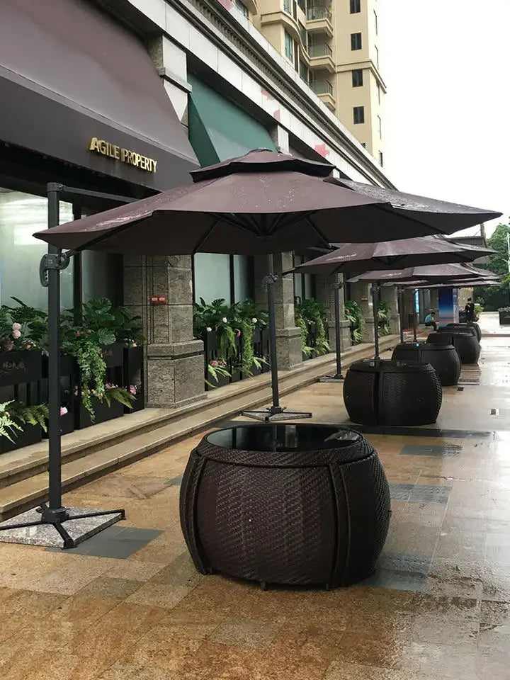 Rattan Outdoor Corner Sofa Set Lounge Couch Patio Furniture