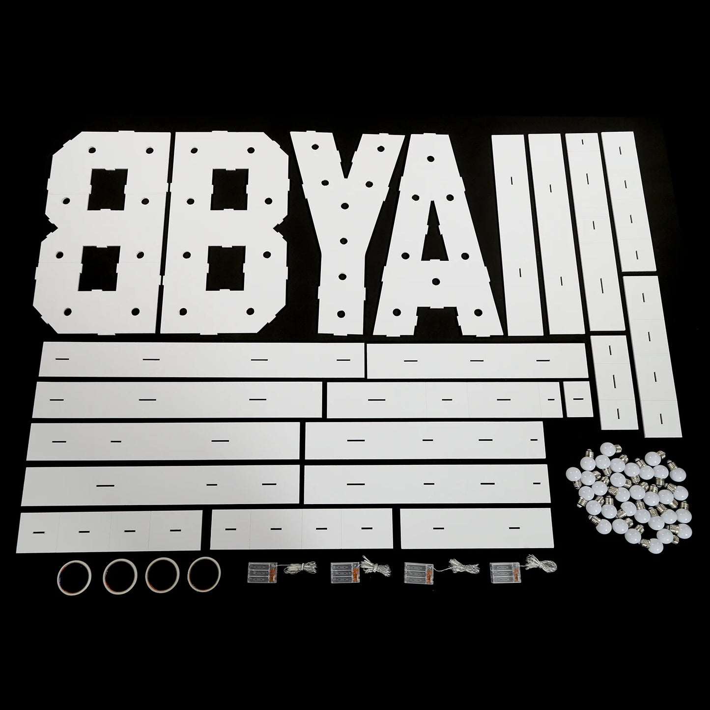 Light Up Letters LED Party Decoration Lights For Celebrations