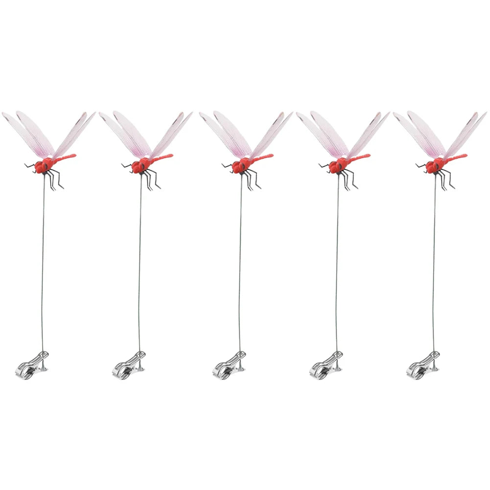 Alloet Dragonfly Hat Clip Bug Repellent And Garden Decor