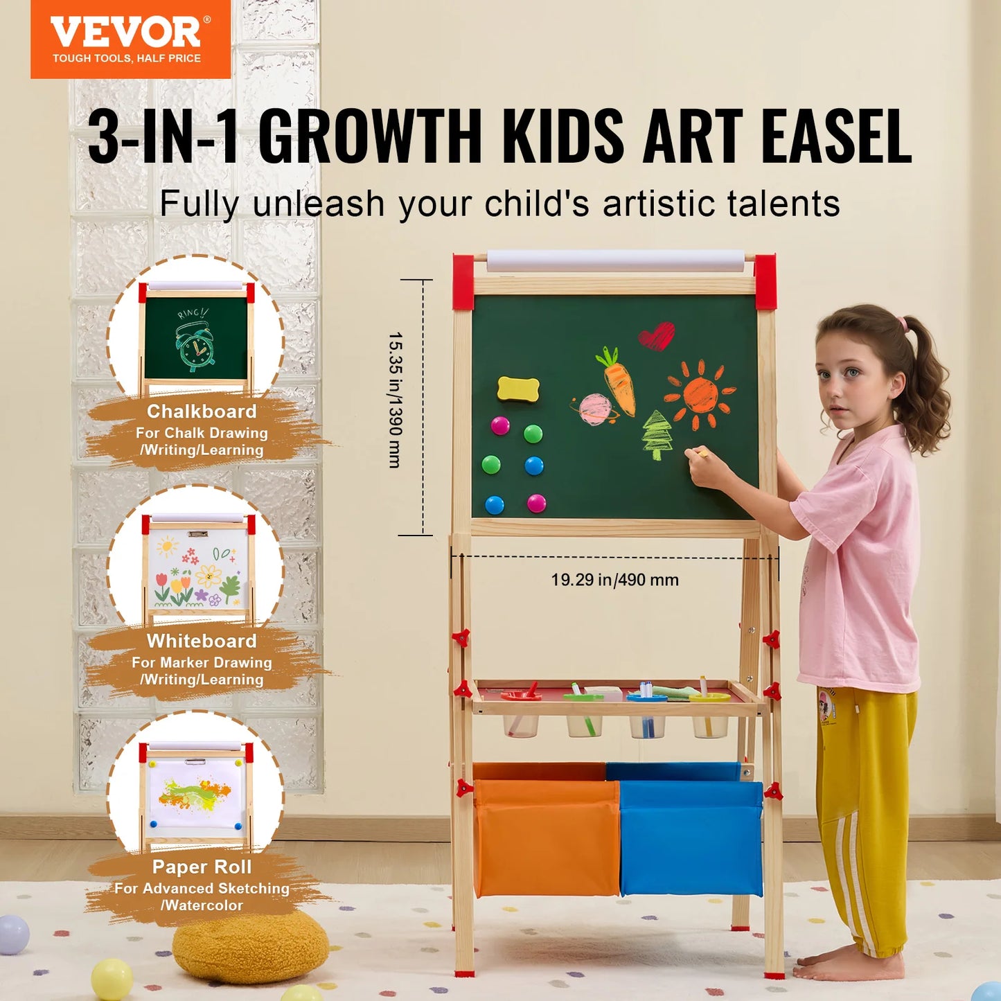 SucceBuy Magnetic Drawing Board WordPad For Kids Educational Art