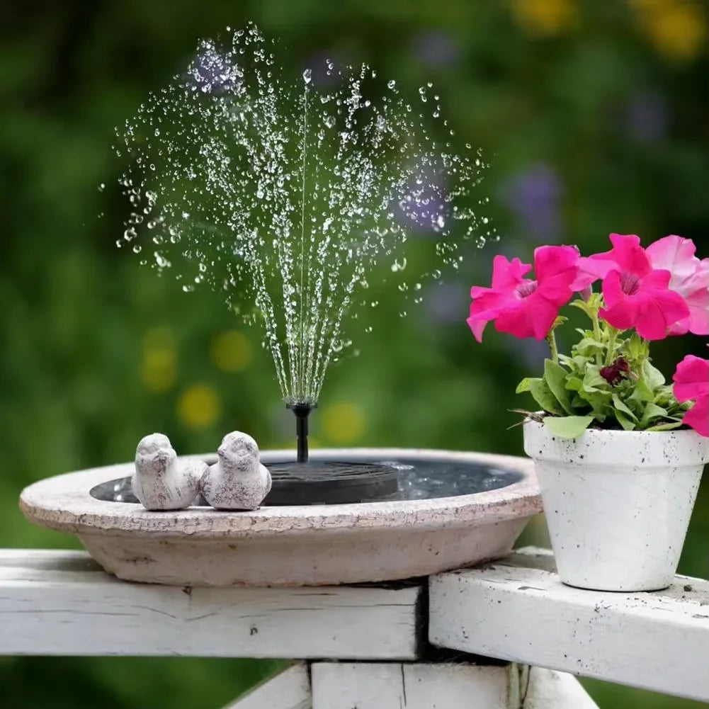 Mini Solar Water Fountain for Outdoor Pool, Pond, Bird Bath