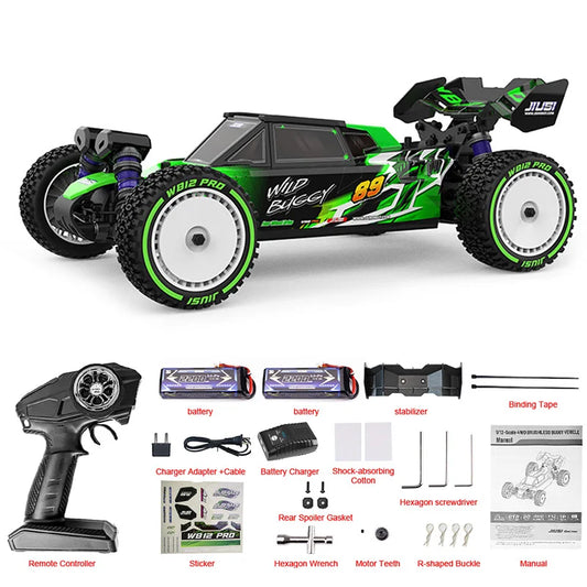 JIUSI WB Pro Brushless RC Car All-Terrain Fast Off Road 4X4 RTR