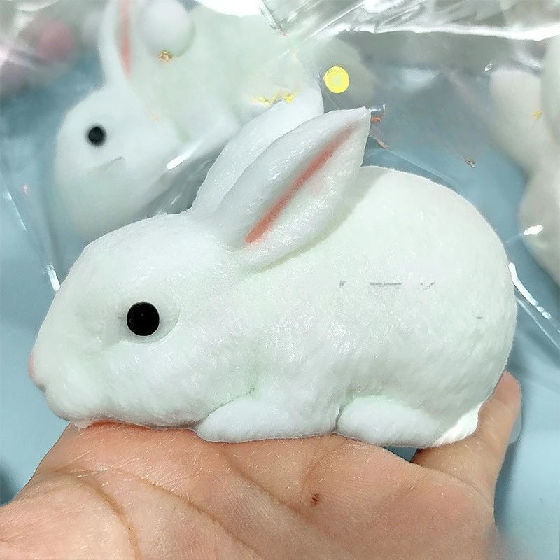 Rabbit Resin Slow Rebound Squishy Sensory Stress Relief Toy