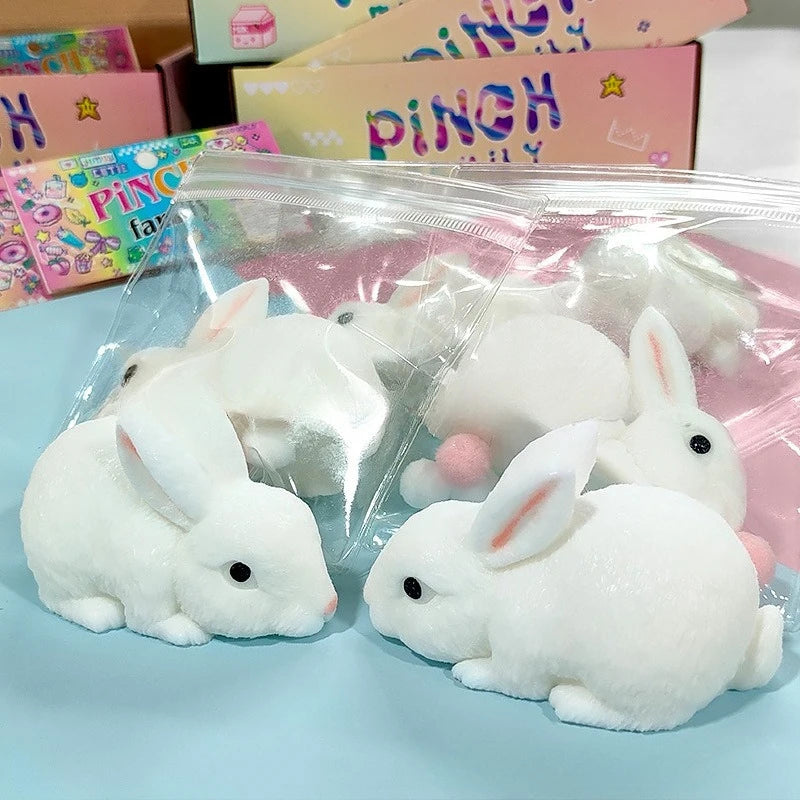 Rabbit Resin Slow Rebound Squishy Sensory Stress Relief Toy