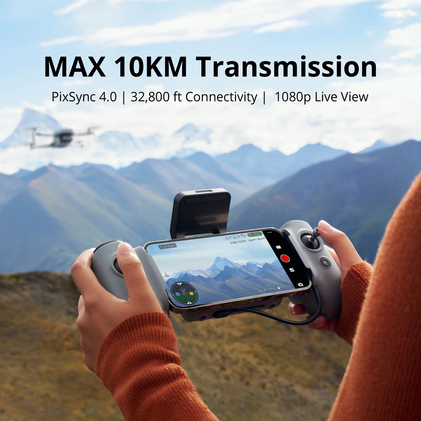 Potensic Atom 2 Drone With 4K HDR Video Pro Gimbal