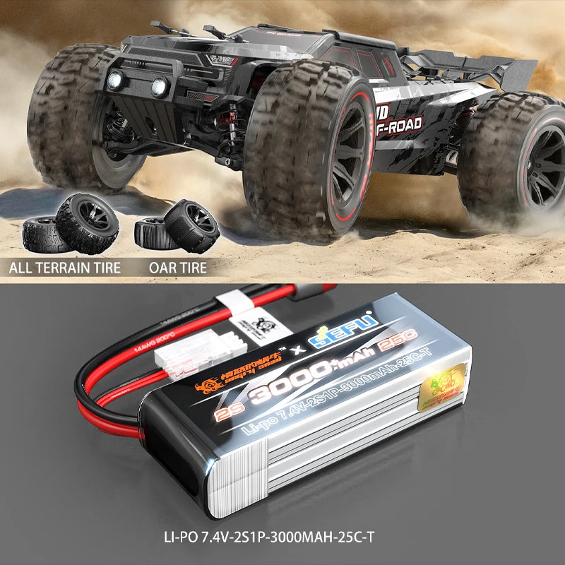 Jyscend Brushless RC Car 4WD Off Road Racing Truck