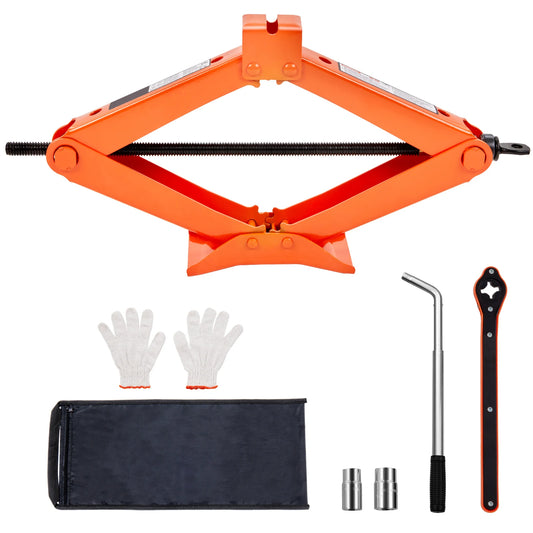 SucceBuy Scissor Jack 2.5 Ton Portable Car Tire Jack