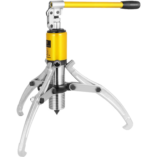 SucceBuy 15T Hydraulic Gear Puller Adjustable 3 Jaws Wheel Bearing Puller Separator Drawing Machine Wheel Bearing Removal Tool