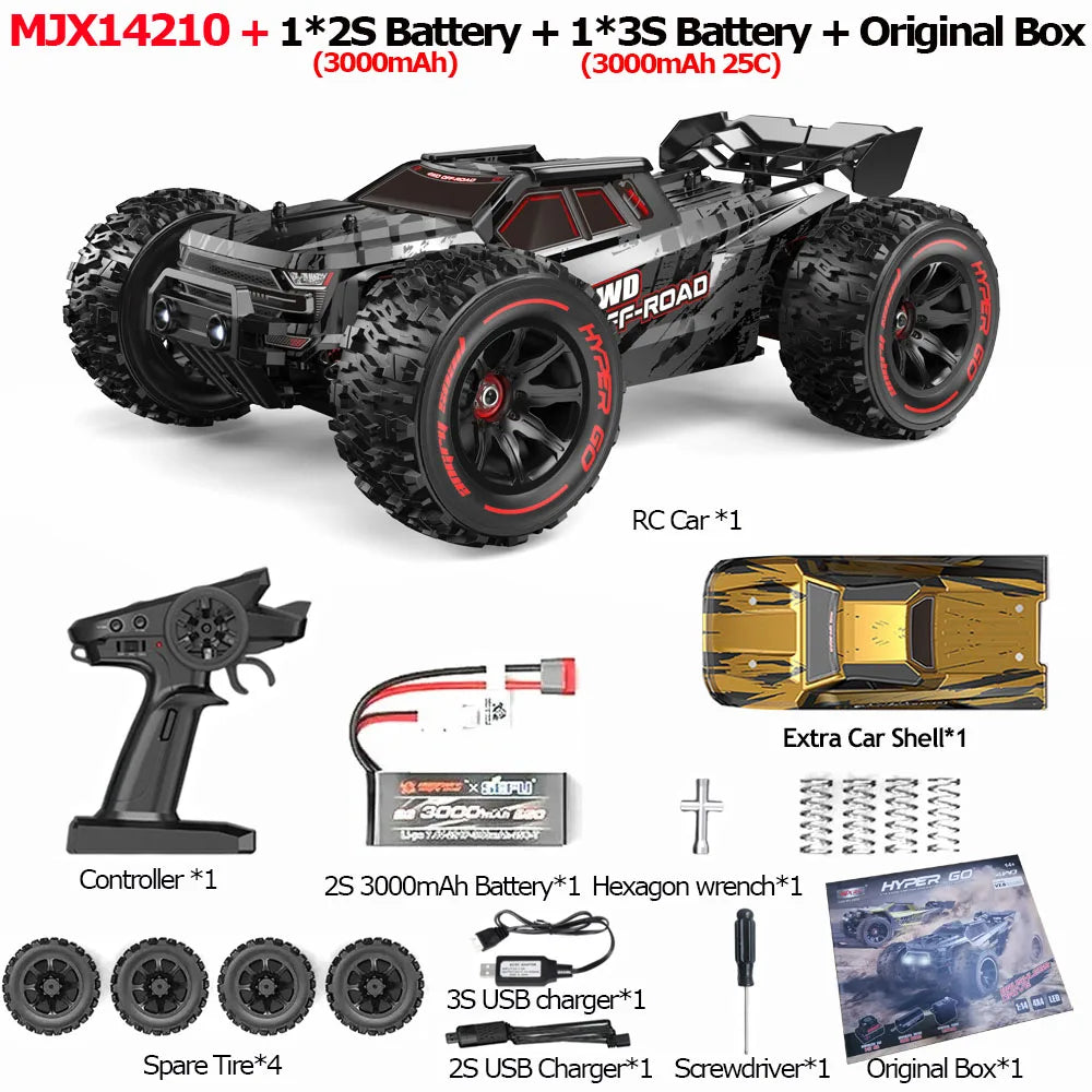 Jyscend Brushless RC Car 4WD Off Road Racing Truck