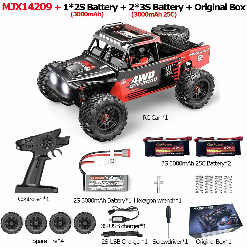Jyscend Brushless RC Car 4WD Off Road Racing Truck
