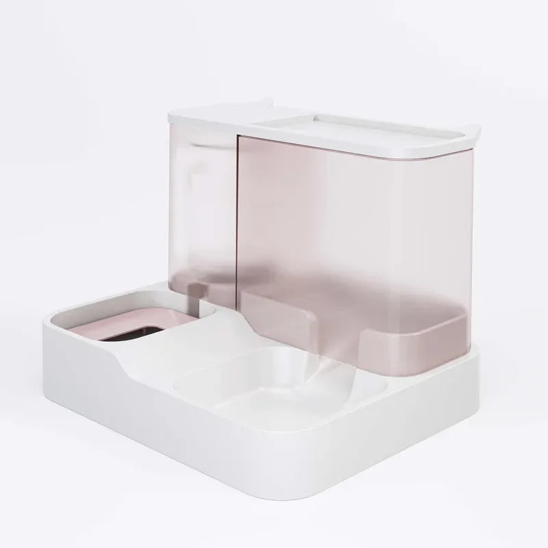 Automatic Pet Feeder And Water Dispenser Large Capacity