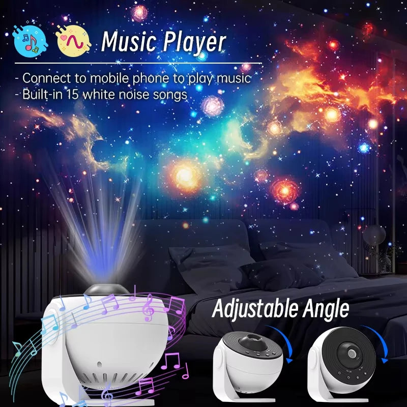 AUSYLE Galaxy Projector Night Light Star Projector Home Decor