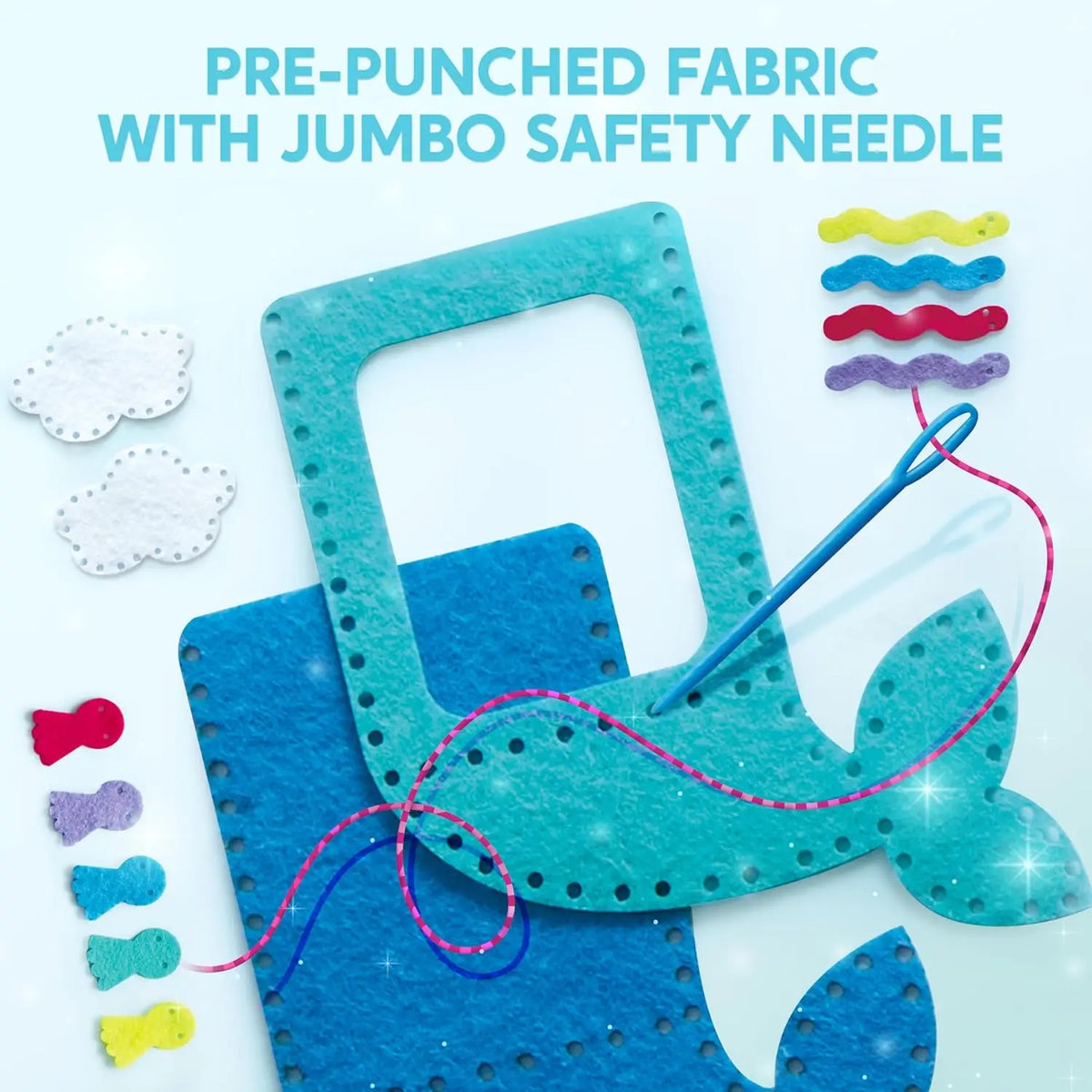 Joyfy My First Kids Sewing Kit With Beginner Projects Unicorn