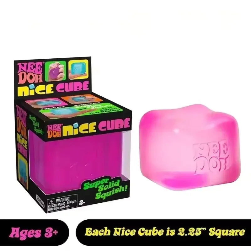 Schylling Needoh Pizza Sensory Fidget Cube For Focus