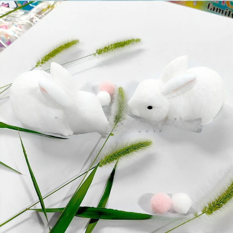Rabbit Resin Slow Rebound Squishy Sensory Stress Relief Toy