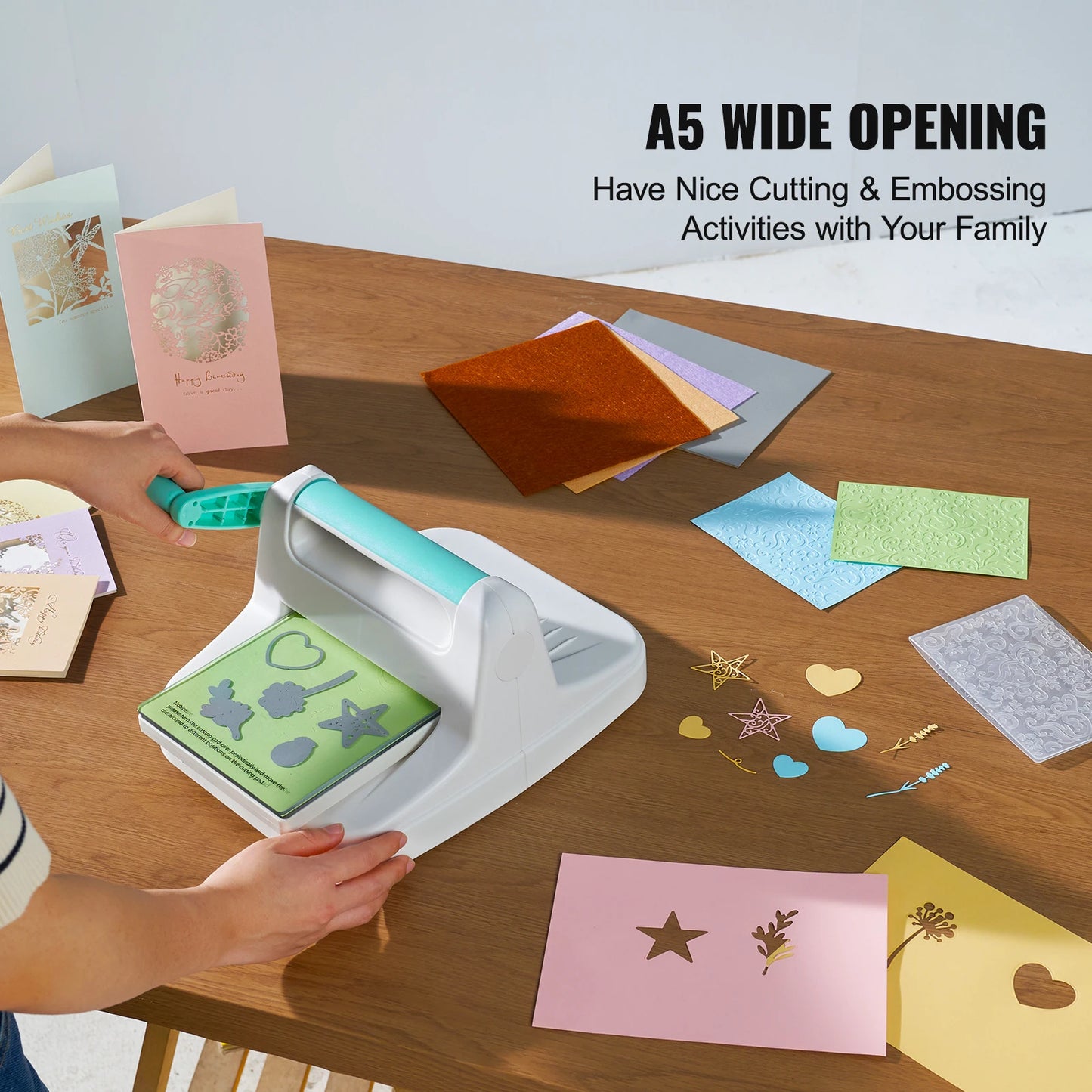SucceBuy Manual Die Cutting Embossing Machine For Scrapbooking Kit