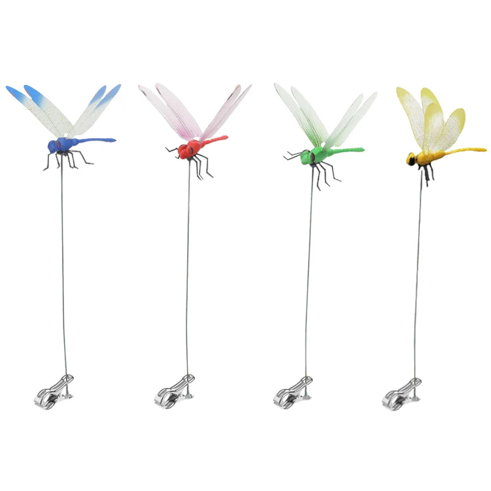 Alloet Dragonfly Hat Clip Bug Repellent And Garden Decor