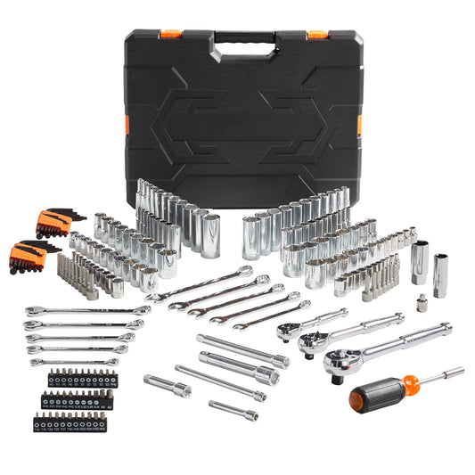 SucceBuy Mechanics Tool Set With Deep And Standard Sockets