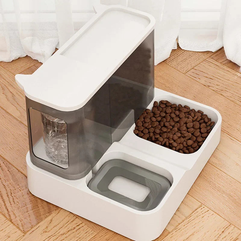 Automatic Pet Feeder And Water Dispenser Large Capacity