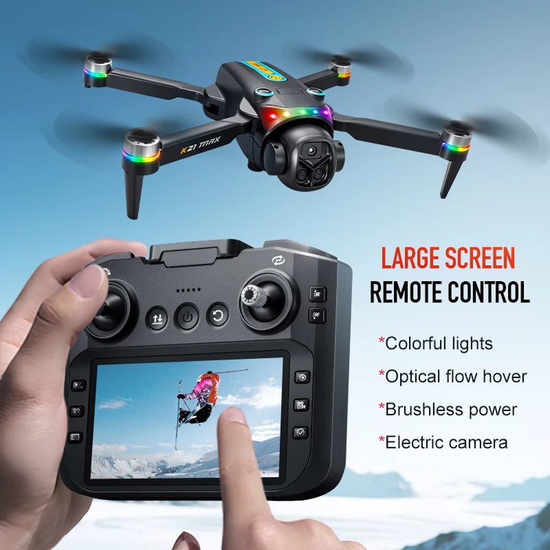 K21MAX FPV Drone With Optical Flow Hover And Auto Return