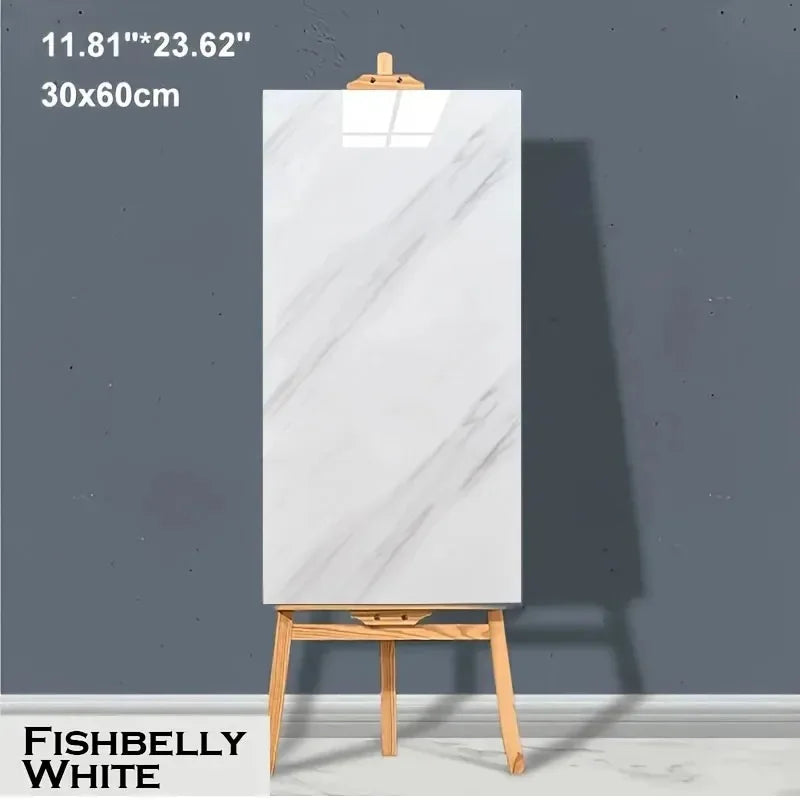 Marble PVC Self Adhesive Floor Tiles Waterproof Peel Stick Removable