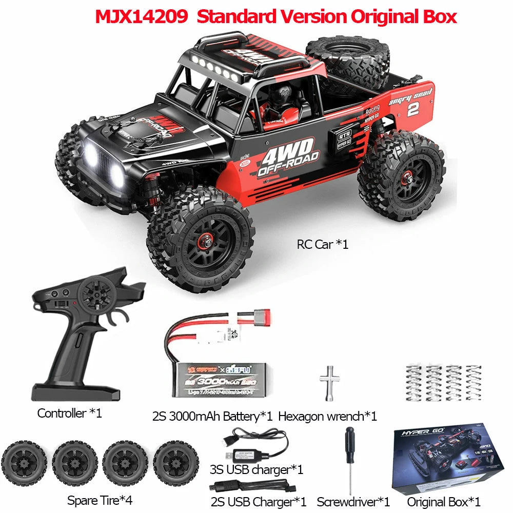 Jyscend Brushless RC Car 4WD Off Road Racing Truck